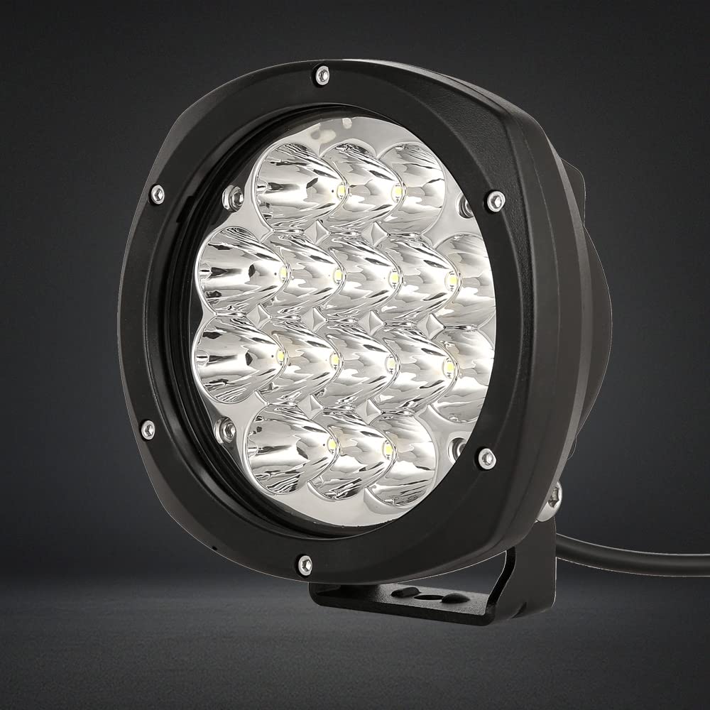 5Inch 160W Round Led Driving Lights Off Road Spot Lights Offroad (White 6000K / 5Inch)