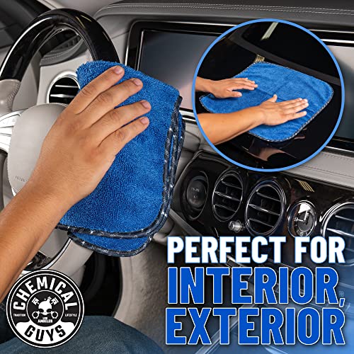 Professional Microfiber Towels (Blue / 3 Pack)