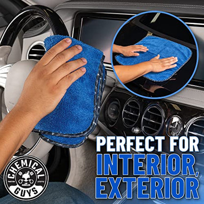Professional Microfiber Towels (Blue / 3 Pack)