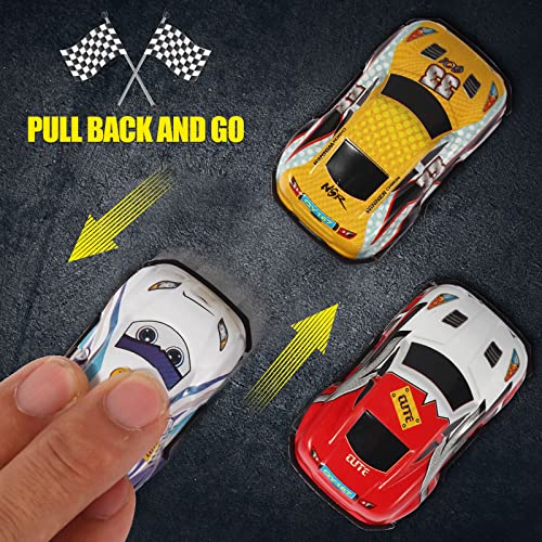 36PCS Mini Pull Back Cars for Kids Toddlers 3