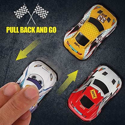36PCS Mini Pull Back Cars for Kids Toddlers 3