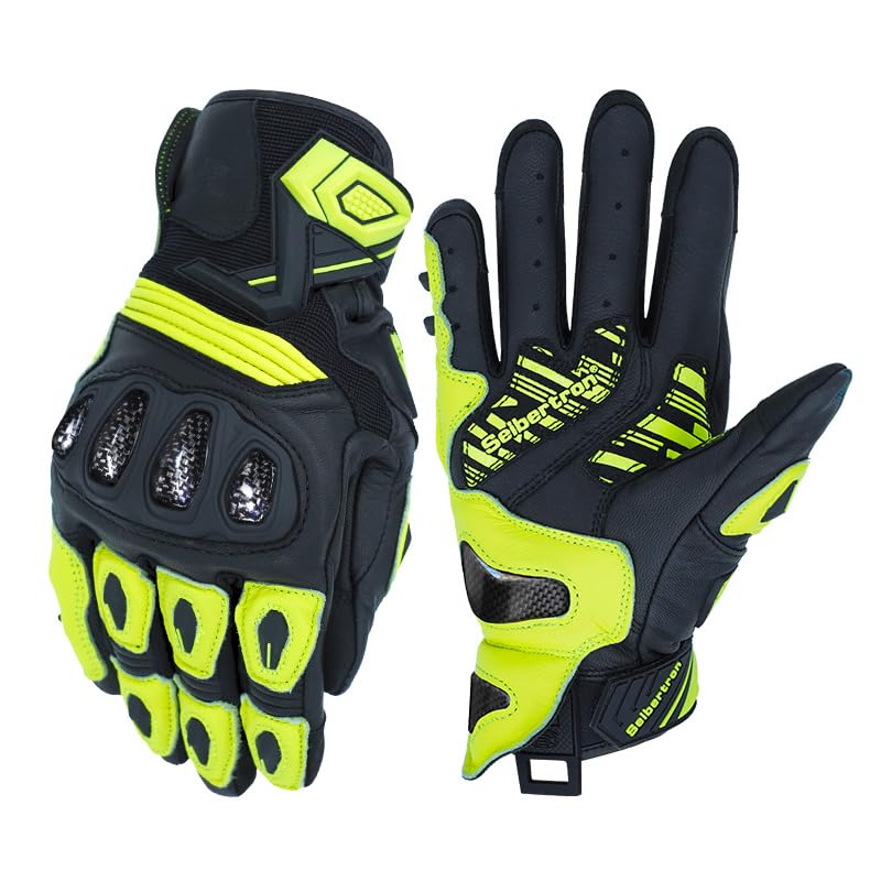 SPS 3 Motorcycle Gloves (Yellow SPS-3 / XL Youth)