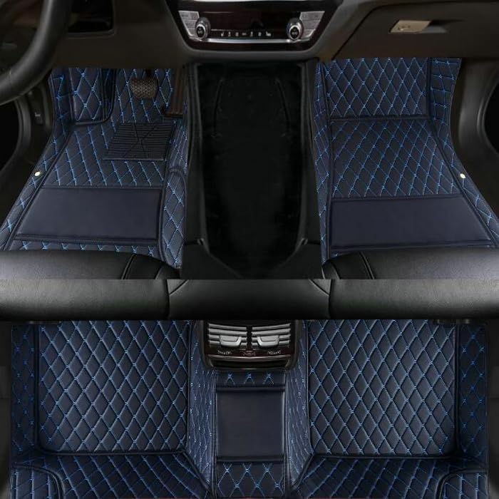 Customization Floor Mats and Cargo Mats are Suitable for 99% of Cars (Black Blue- / 3D Floor Mats)