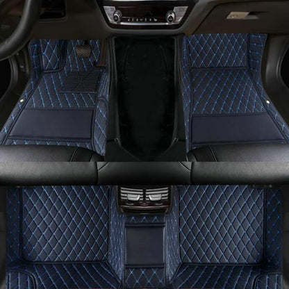 Customization Floor Mats and Cargo Mats are Suitable for 99% of Cars (Black Blue- / 3D Floor Mats)