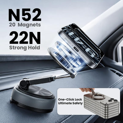 Magnetic Phone Mount for Car Dashboard (Grey(A20))