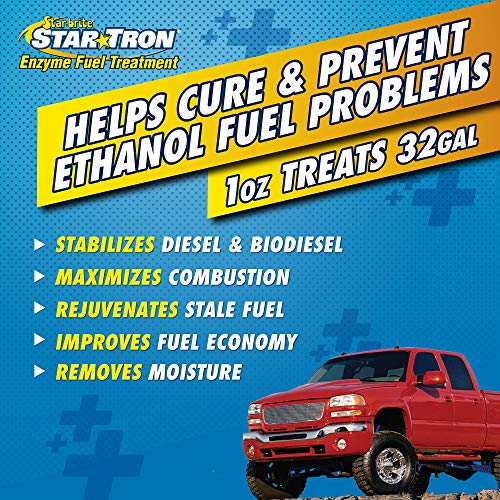 Star TRON Enzyme Fuel Treatment (16 Oz Treats 512 Gallons)