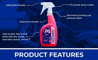 PH Neutral Nano Tech Motorcycle cleaner