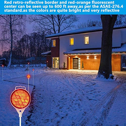 Reflective Driveway Markers (White)
