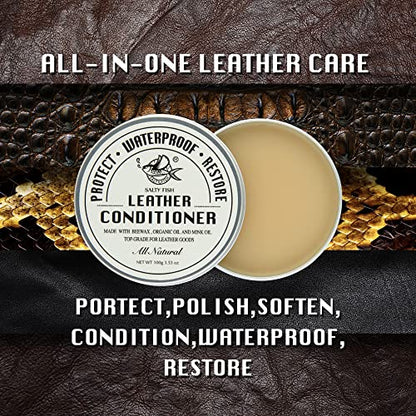 All Natural Leather Conditioner and Cleaner (3.53 Oz)