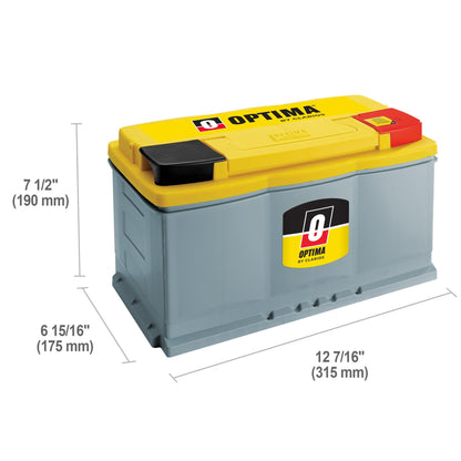 Batteries High Performance DH7 YELLOWTOP® Sealed AGM Battery