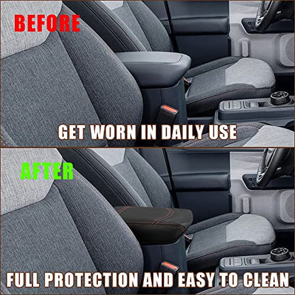 Armrest Cover for Ford Maverick 2022 (6) 22+ |Maverick| Black, Regular)