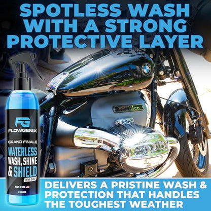 Grand Finale Waterless Car Wash Spray 8 oz (Waterless Car Wash Spray (3-Pack))