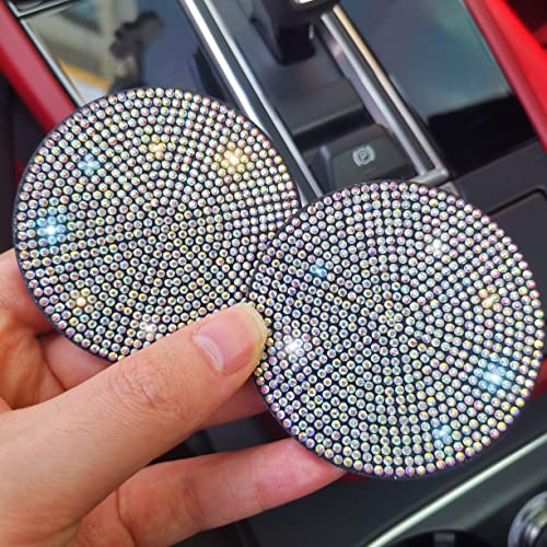 2pcs Bling Car Cup Holder Coaster (Multicolor / 2pcs)