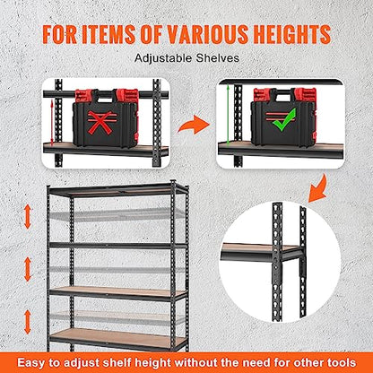Storage Shelves 5 (18" D x 48" W x 72" H)