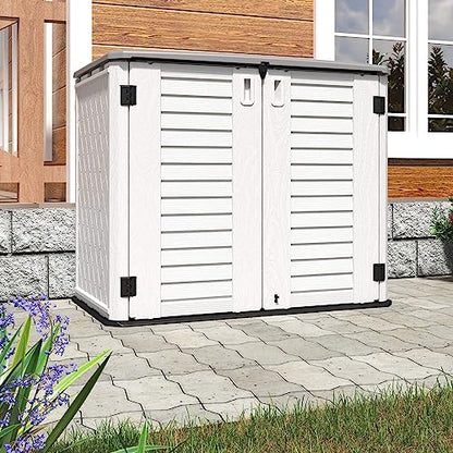 Storage Shed Weather Resistance (white / Standard-26 cu ft)