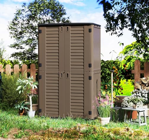 Storage Shed Weather Resistance (Brown)