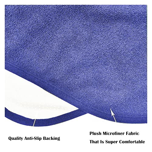Car Seat Cover Protector Front Seats (2Pcs Front Seat Towel / Blue)