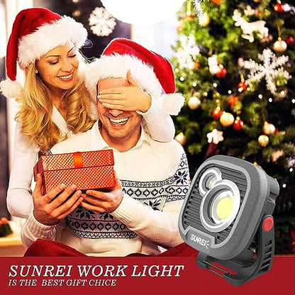 LED Rechargeable Magnetic Work Light SUNREI Mechanic Light (C1600 / Gary)