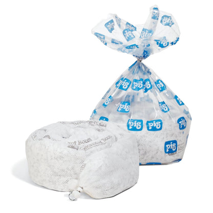 Oil Boom - Oil-Only Absorbent Boom - 2 Pack - 8" x 10' Boom - Absorbs up to 12 gallons per Boom - BOM400 (8" x 10')