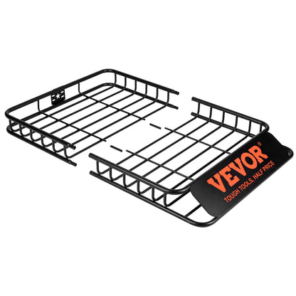 Roof Rack Cargo Basket (Red / 46x36in)