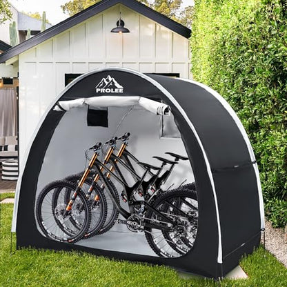 Bike Shed 6.6FT (Arch Black - XL for 2-3 Bikes)