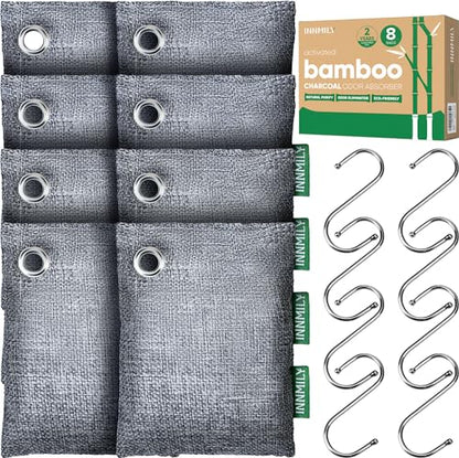 Activated Charcoal Odor Absorber (8 x 60g)