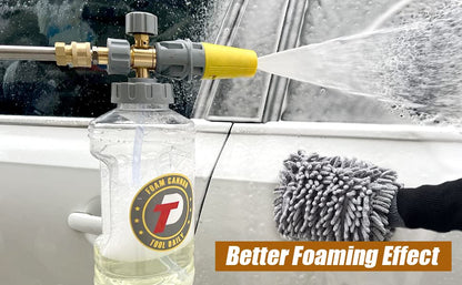 Foam Cannon for Pressure Washer (Yellow)
