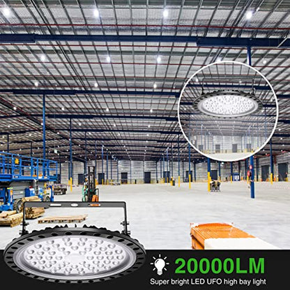 5 PACK 200W UFO LED High Bay Light