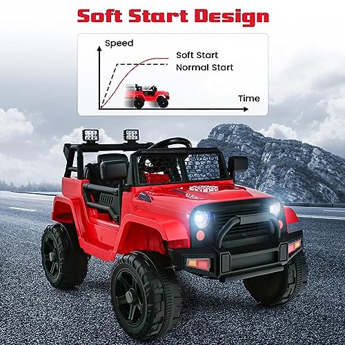 Kids Ride On Truck (Garnet)