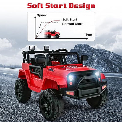 Kids Ride On Truck (Garnet)