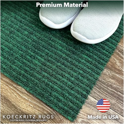 Heavy Duty Durable All Weather Indoor (6' x 16' (Rectangular) / Green)