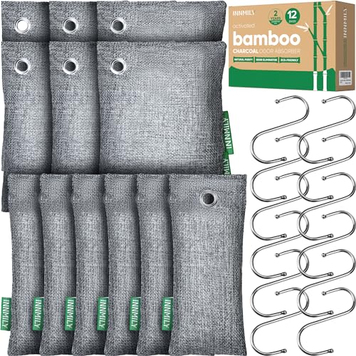 Activated Charcoal Odor Absorber (12 Packs)