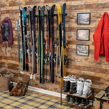 Ski Wall Mount Rack (Ski Rack)