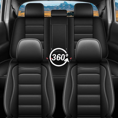 Custom Fit for Ford Ranger Seat Covers 2026 2025 (5 Seats #017 Black)