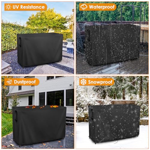 Outdoor Prep Table Covers Waterproof 72''L x 24''W x 55''H