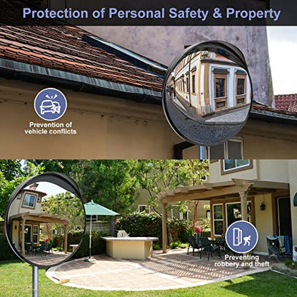 18 Inch Convex Security Mirror for Parking Assist (18 Inch)