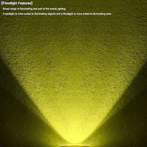 4 Inch Led Pod Lights (Yellow)
