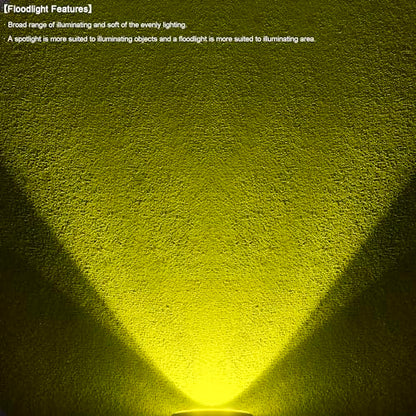 4 Inch Led Pod Lights (Yellow)