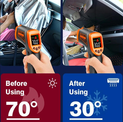Auto Front Windows Car Windshield Sun Shade Umbrella for Most Vehicles