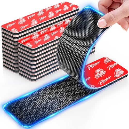 16Sets Heavy Duty Hook and Loop Strips (0.98x3.94 Inch（16 Sets）)