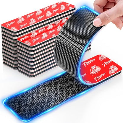 16Sets Heavy Duty Hook and Loop Strips (0.98x3.94 Inch（16 Sets）)