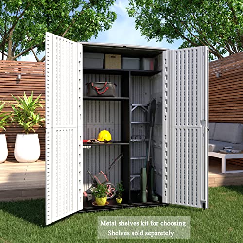66 Cu.ft Vertical Storage Shed