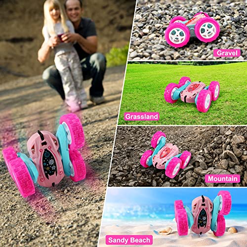 Rc Stunt Cars (Pink)