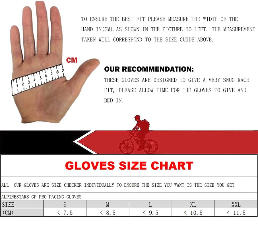 Dirt Bike Motorcycle Gloves for Men Women Finger Touchscreen Motorbike Gloves for BMX ATV MTB Riding (XX-Large / G04)