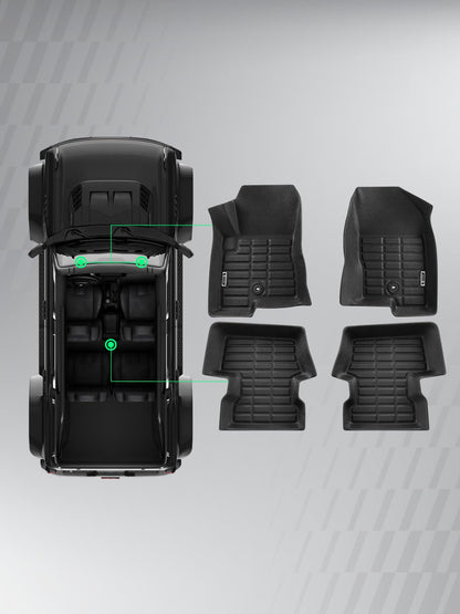 Automotive Floor Mats for Jeep (2007-2017)