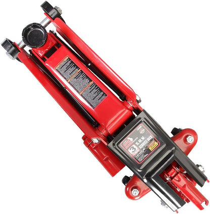 T83006 Torin Hydraulic Trolley Service (Red / Standard With Extra Saddle / 3 Ton)