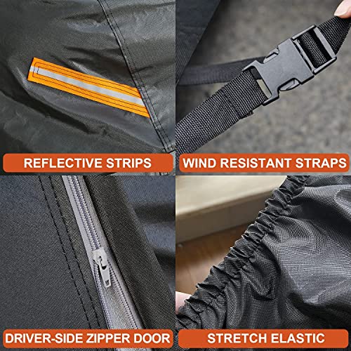 7 Layers Car Cover Custom Fit for (PE-Black / Custom Fit Tesla Model 3)