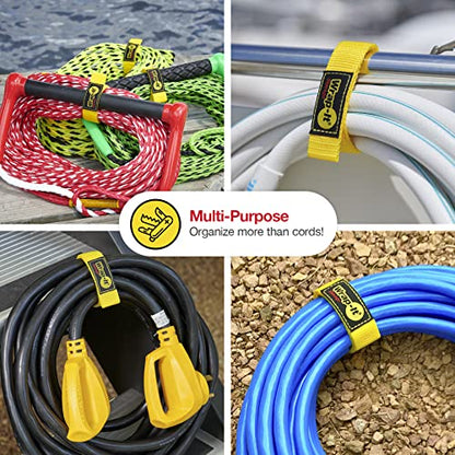 Quick Straps by Wrap (Yellow / 12" (12 Pack))