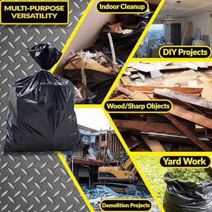 Contractor Garbage Bags 55 Gallon