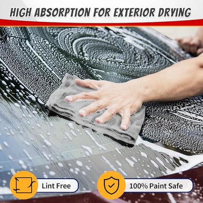 Shop Towels Pack of 50 (50PK / Grey)